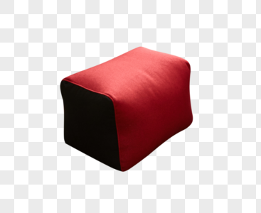 红色沙发凳图片