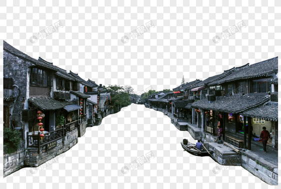 风景街道建筑图片