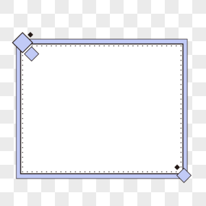 菱形方形边框高清图片