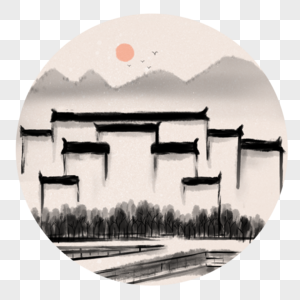 中国风徽建筑图片