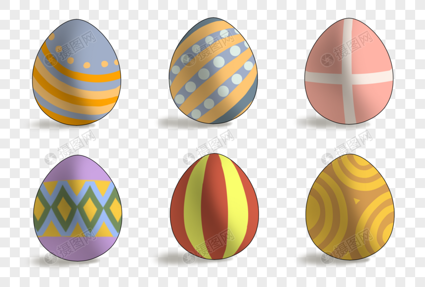 复活节彩蛋免抠素材图片