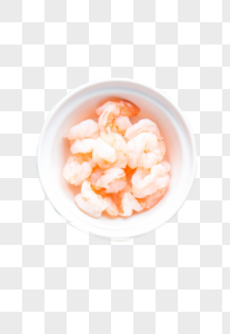 虾仁陶瓷白色碗图片