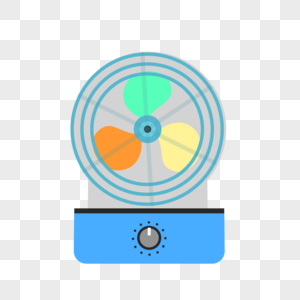 电风扇装饰素材图案图片