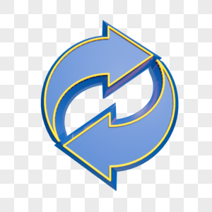 循环四箭头图片