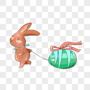 小兔复活节图片