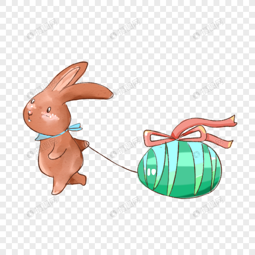 小兔复活节图片