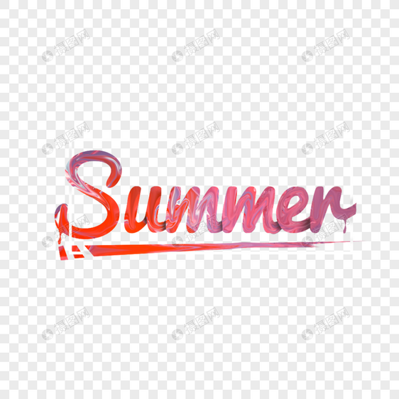 SUMMER油漆字图片