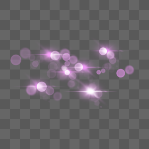 紫色光效星空云雾高清图片