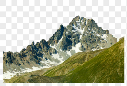 新疆天山山脉山峰大美风景高清图片