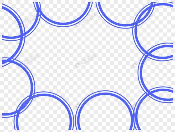 孟菲斯风格线条点线面不规则几何形状素材图片
