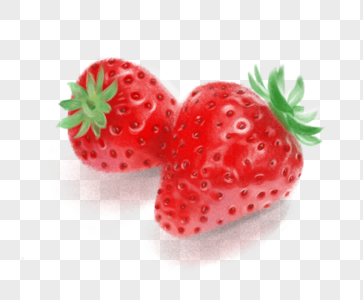 草莓元素图片