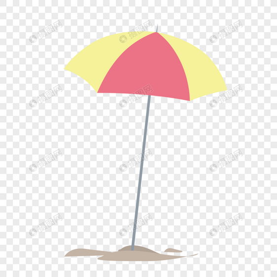 太阳伞免抠素材图片