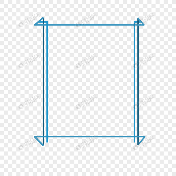 科技感边框图片