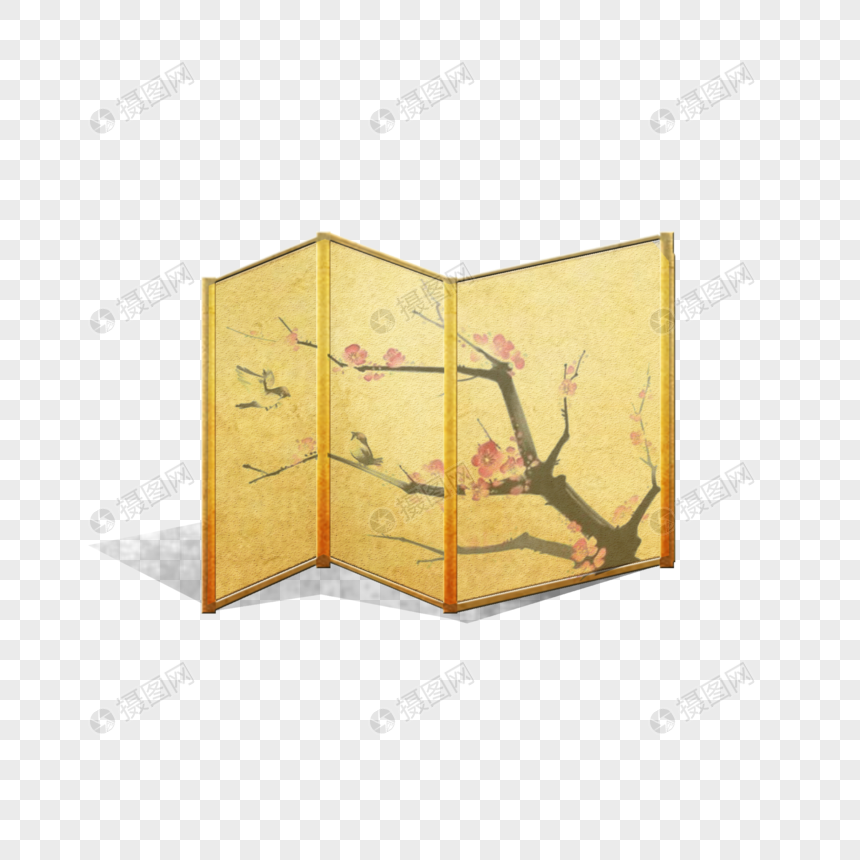 屏风元素素材下载 正版素材 摄图网
