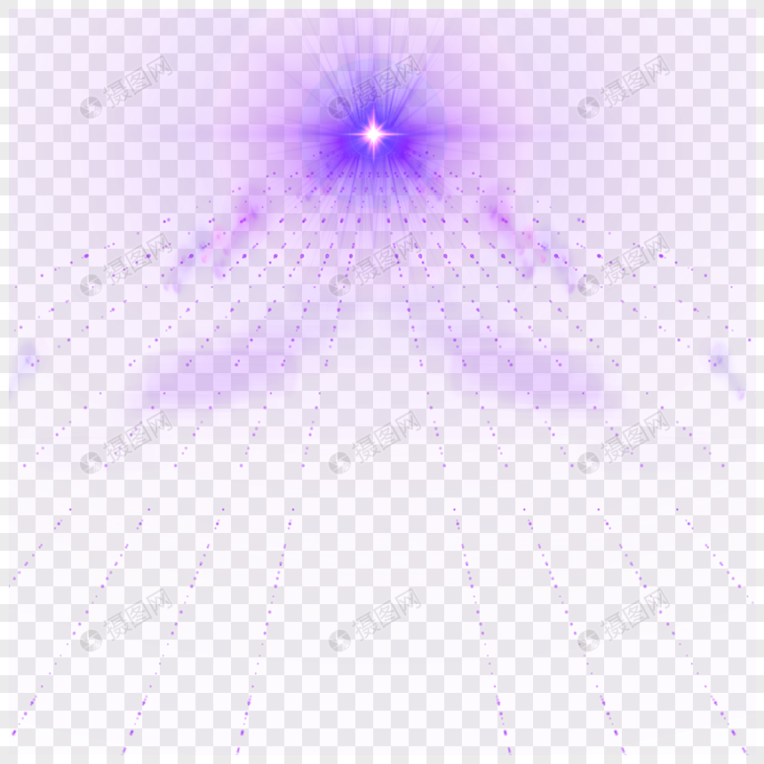 紫色发射光束图片