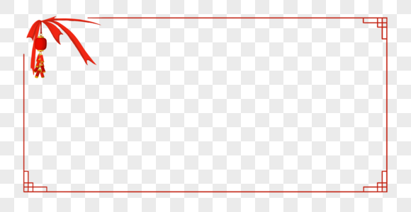 灯笼边框图片