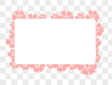 花纹边框素材樱花高清图片