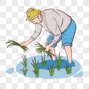 农民种地图片素材