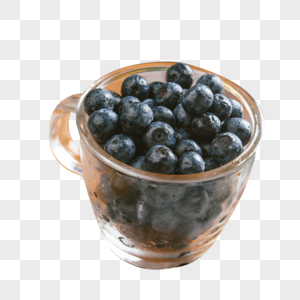 夏季蓝莓冷饮图片
