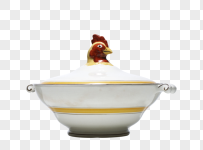 鸡型汤锅图片