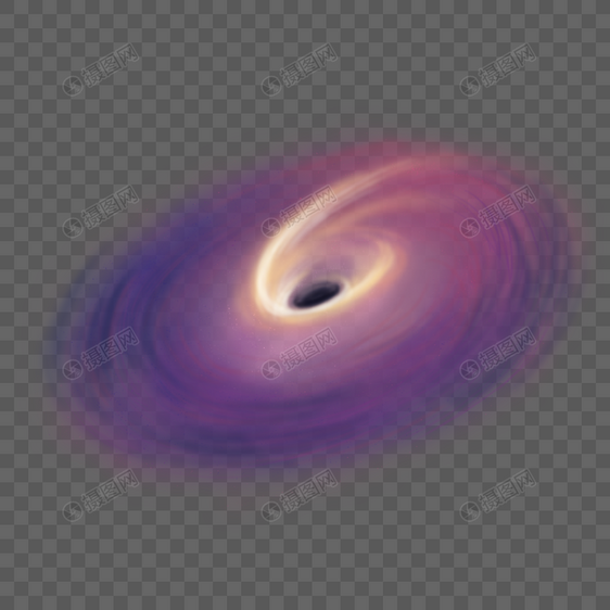 彩色黑洞漩涡图片