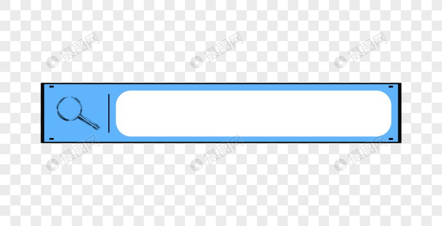 简约长方形搜索边框底纹图片