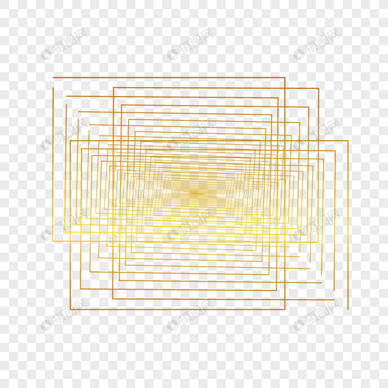 金色空间线条图片