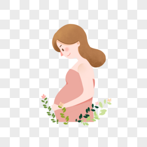 母亲节孕妇素材组图高清图片