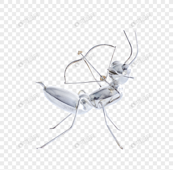 金属蚂蚁射箭装饰品图片