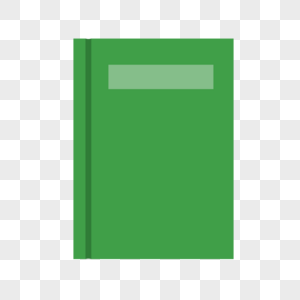 绿色的书本图片