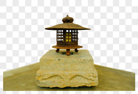中国传统古代宫灯照明展示装置图片