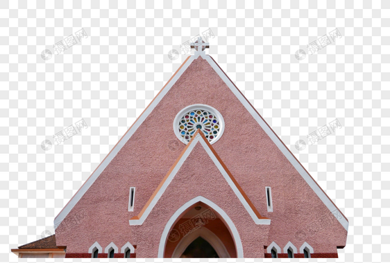 越南玛丽修道院粉色建筑图片