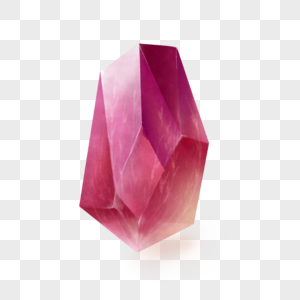 红色水晶水晶元素高清图片