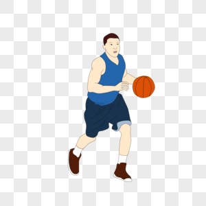 打篮球的男生图片