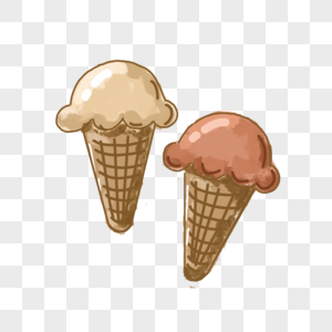 夏季冰激凌冰淇淋装饰图片