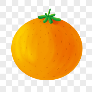 橙子橘子卡通高清图片