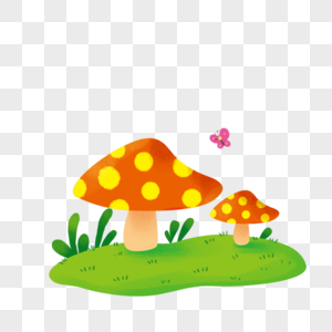 蘑菇红点点蘑菇高清图片