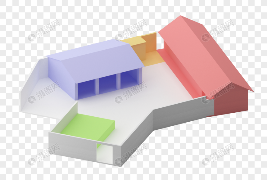 建筑手工模型图片