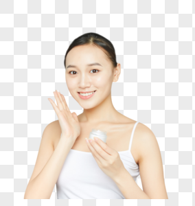女性化妆护肤图片