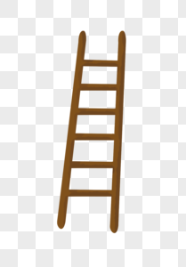 梯子梯子堆叠的高清图片