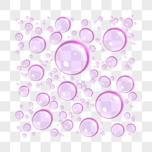 粉色气泡图片