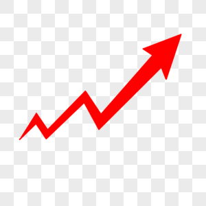 走势分析上升箭头图片素材
