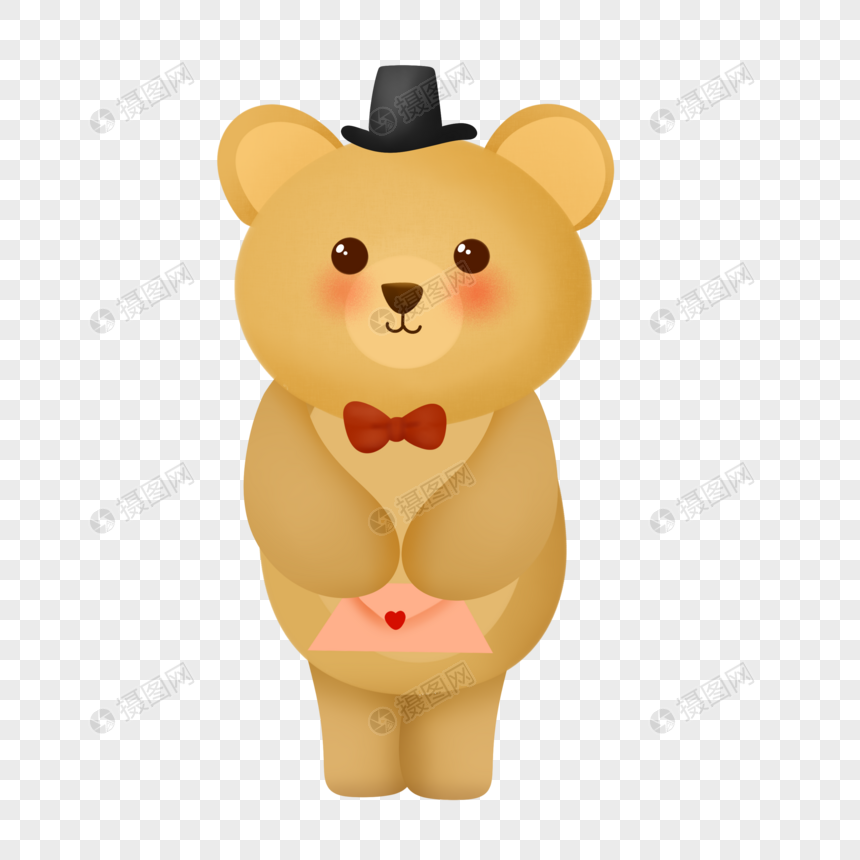 送信的绅士小熊