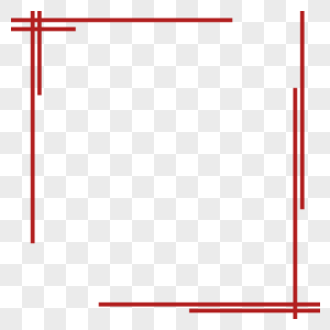 边框大气红色边框高清图片