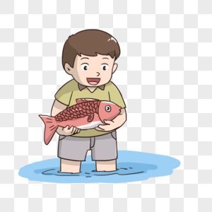 观赏红色小鱼图片