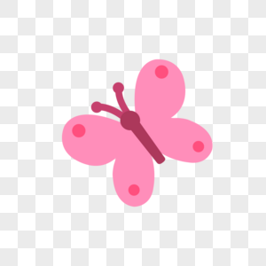 矢量粉色蝴蝶图片