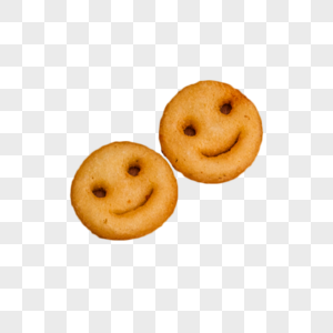 饼干元素笑脸饼干素材