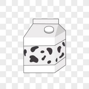牛奶纸盒饮料高清图片