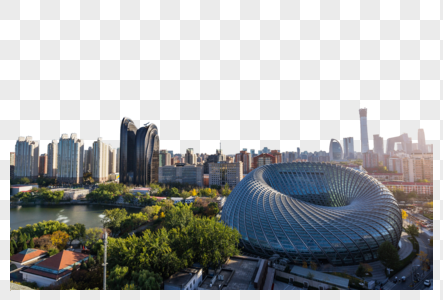 城市圆形建筑图片