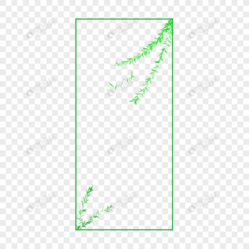 柳条边框图片